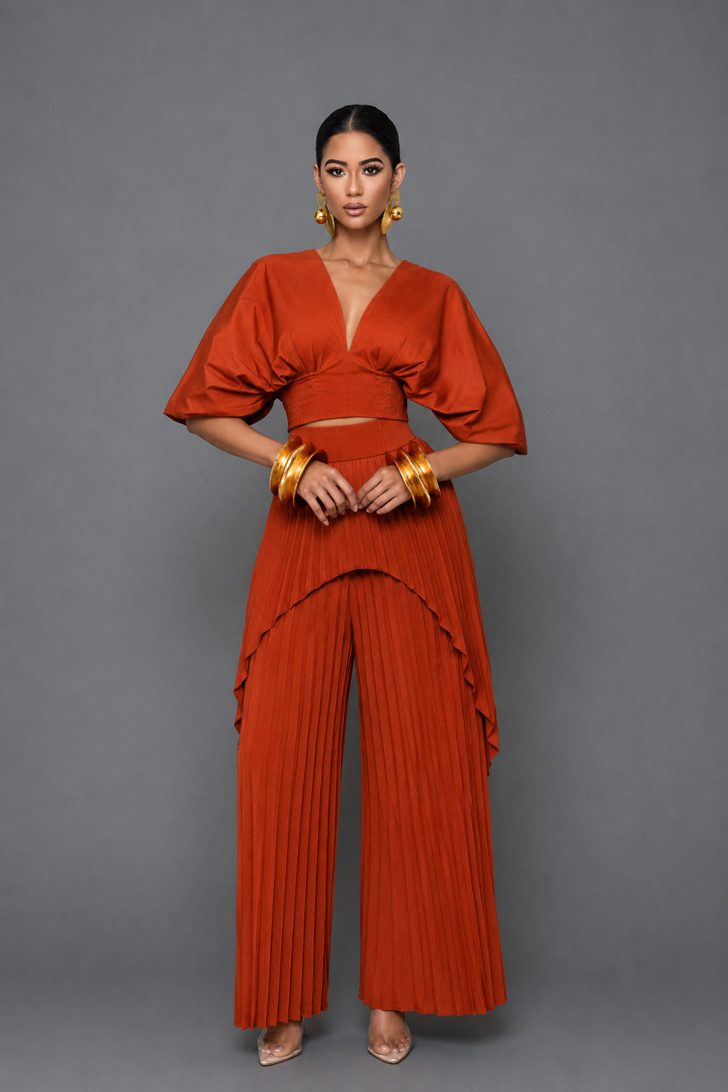 VALENTINA PANTS Burnt Orange