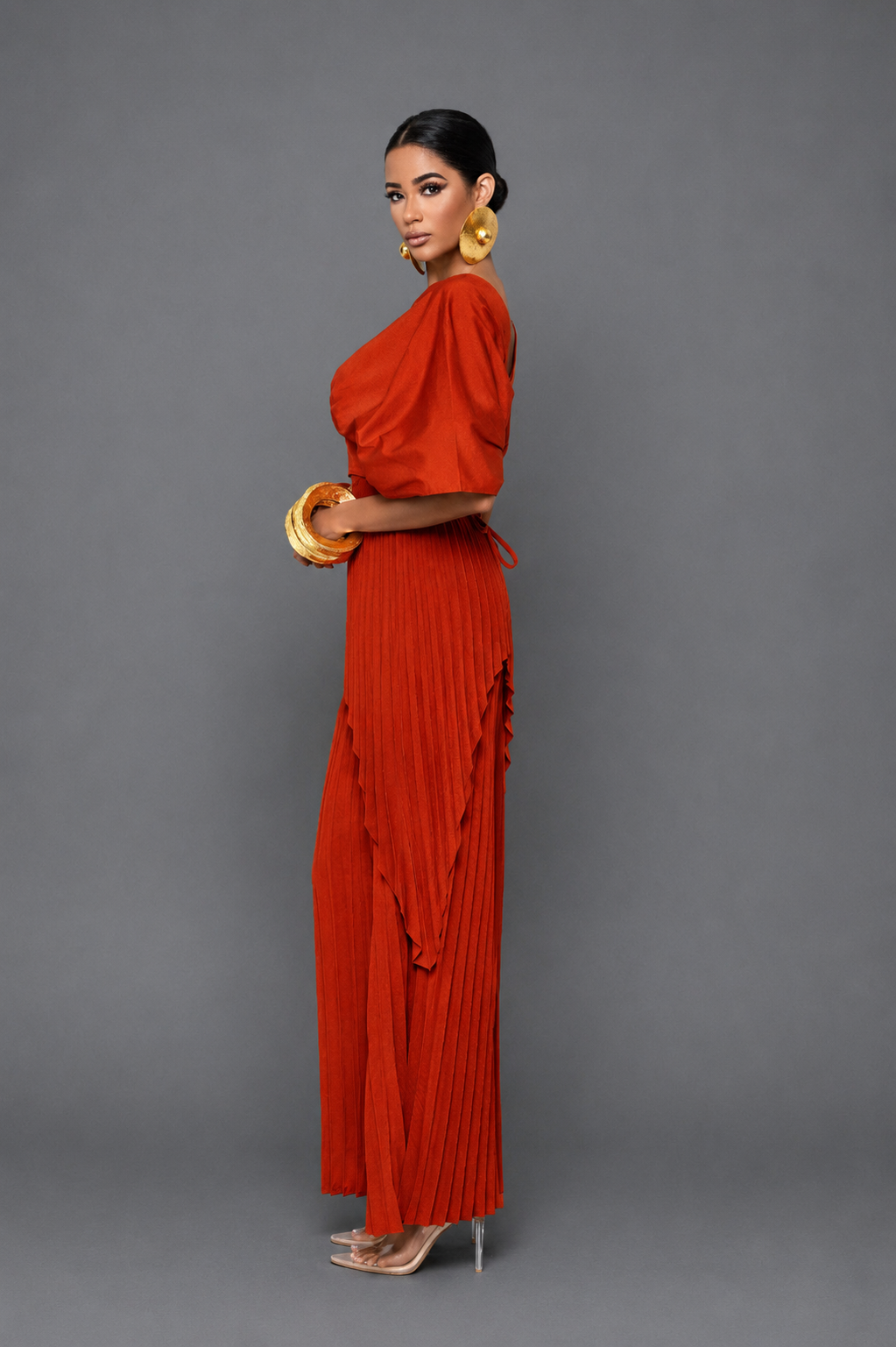 VALENTINA TOP Burnt Orange