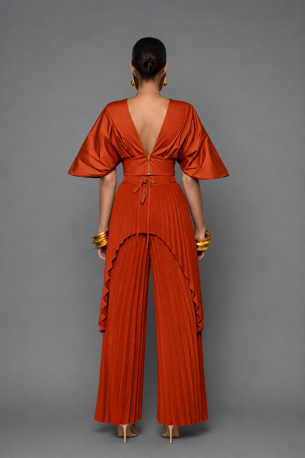 VALENTINA TOP Burnt Orange